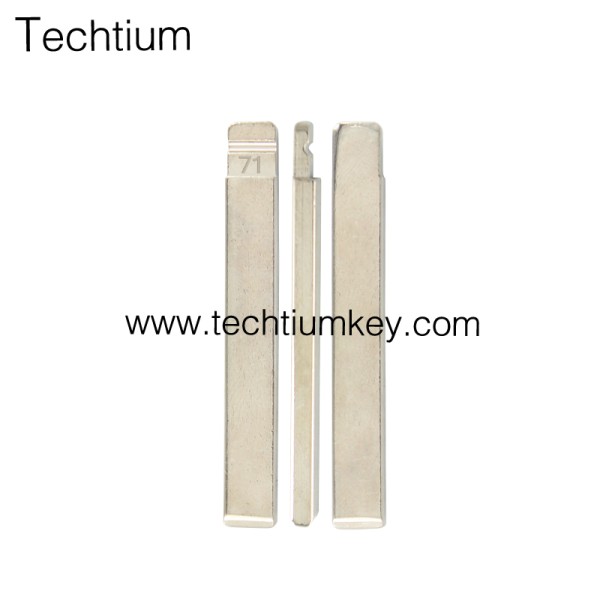 71# HU100 flip key blade for Opel,Chevrolet,Buick